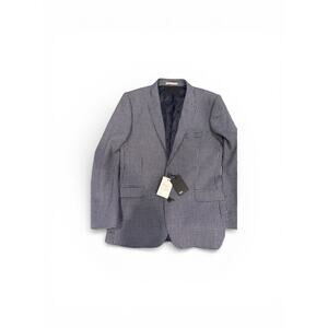 ASOS Men’s Blazer 42R Navy Houndstooth Slim Fit Suit Jacket NWT